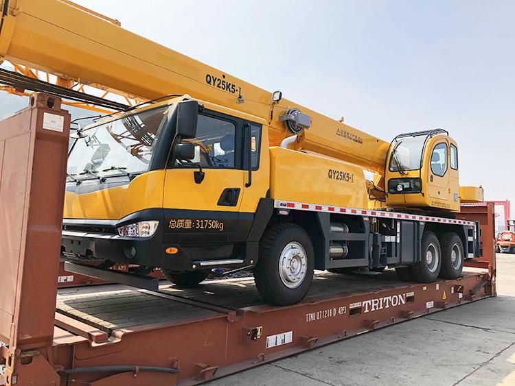 Popular 25 Ton Hydraulic Truck Crane (Qy25k5-I)