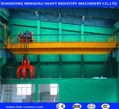 China 28t Grab Bucket Overhead Crane with Good Quality