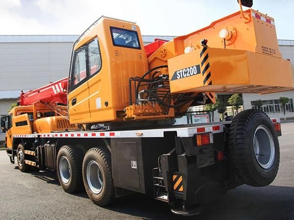 16 Ton Mini Truck Crane Stc160 with Imported Engine