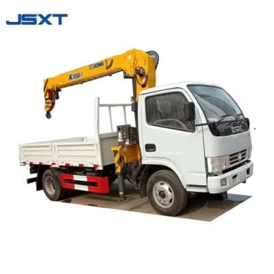 Straight Arm Truck-Mounted Crane Truck 4X2 Dongfeng New Customized