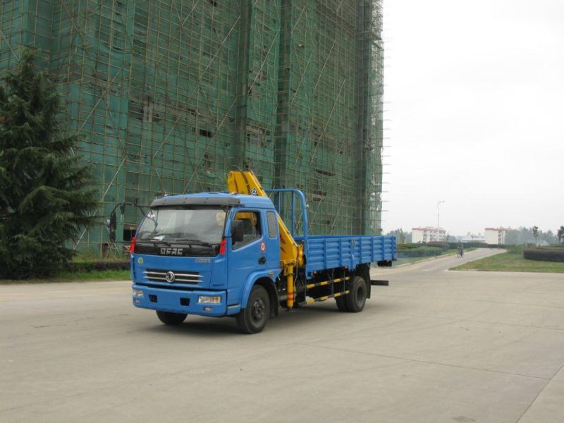 Heavy Capacity Truck Mounted Mobile Crane Loading Cargoes