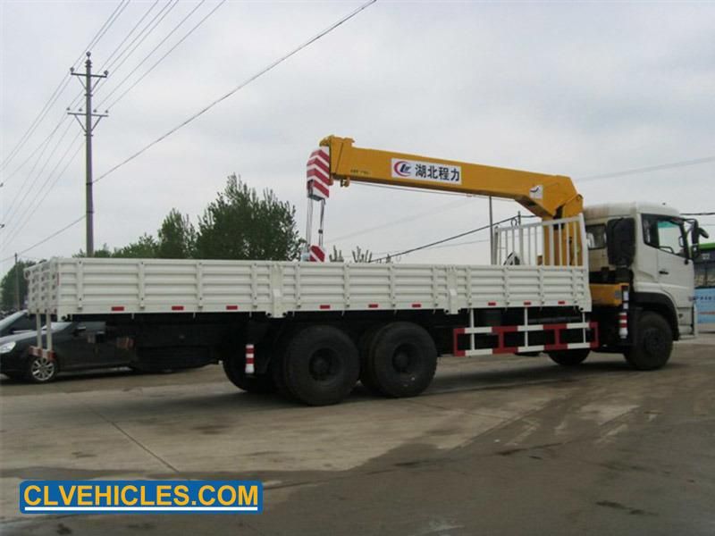 Dongfeng Kinland 14 Ton Crane Mounted Truck 4X2 Lorry Crane