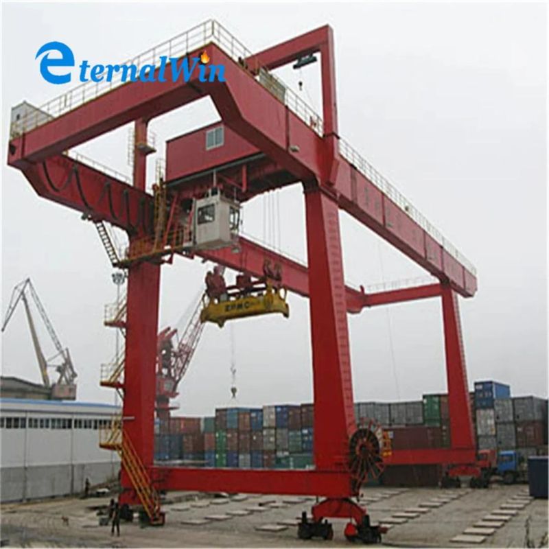 Double Girder Gantry Crane Heavy Steel Frame with High Performance