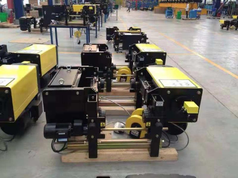 10t 20t European Design Monorail Single Girder Overhead Crane Bridge Crane
