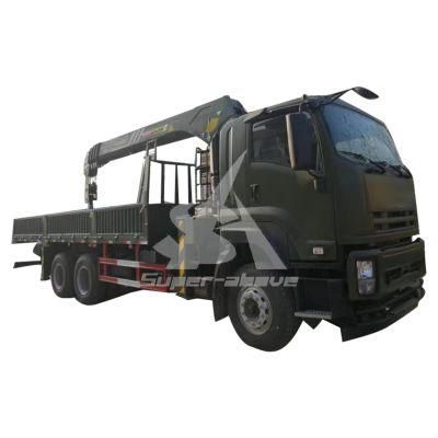 8ton 10 Ton 12ton 18ton Construction Telescopic Boom Truck Mounted Crane