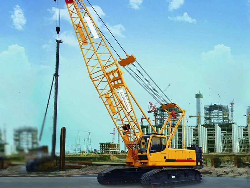 55 Tons Hydraulic Crawler Crane Xgc55 with Lattice Boom