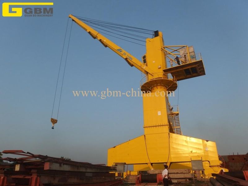 Mobile Harbor Crane Marine Crane Gbm Series