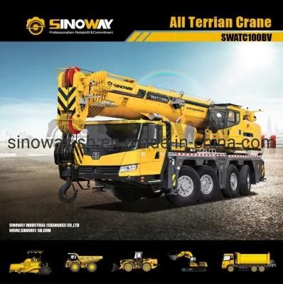 100 Ton All Terrain Crane, Hydraulic Mobile Crane
