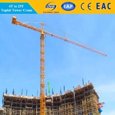 Ce ISO Construction Machine Manufacturer 8ton Topkit Tower Crane