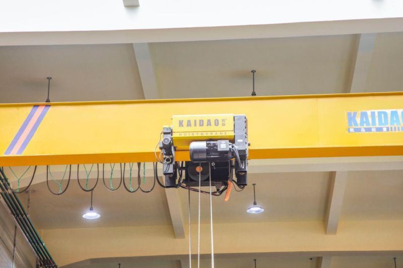 Elk Supply Electric Hoist Liting Overhead Single Beam Bridge Crane