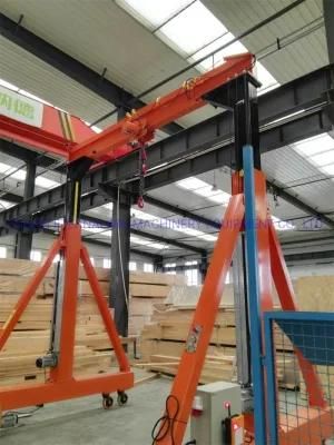 Portable Gantry Crane with Electric Chain Hoist