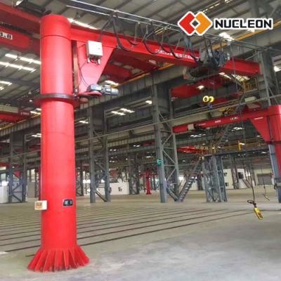 Workshop Column Beam Mounted Pivot Slewing 5 Ton Jib Crane with Cantilever up to 10 Meters
