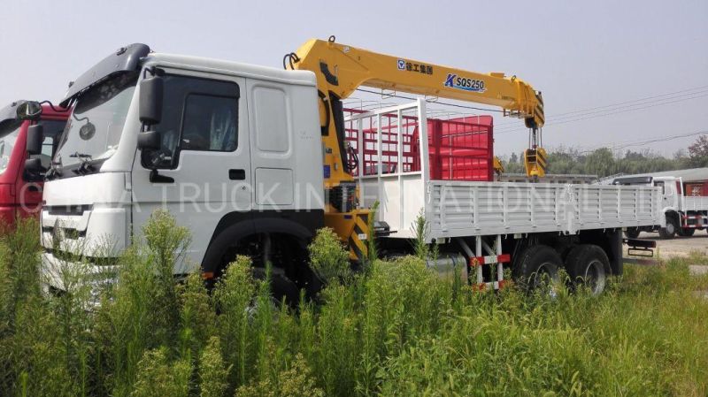 Sinotruk Original HOWO Crane Truck 6X4 Truck Mounted Crane