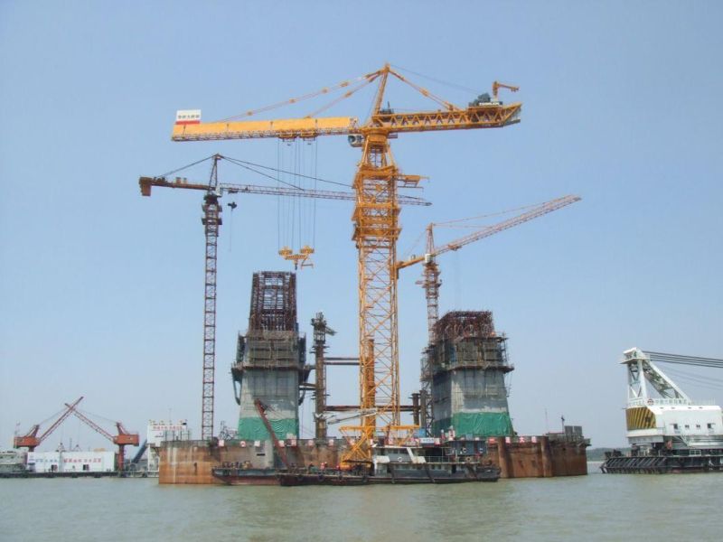 D5200-240 Zoomlion Construction Machinery 240t Hammerhead Tower Crane