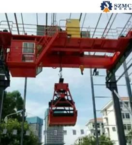 Qz Two Disc Dredging, Grasping Palm Shells Grab Crane