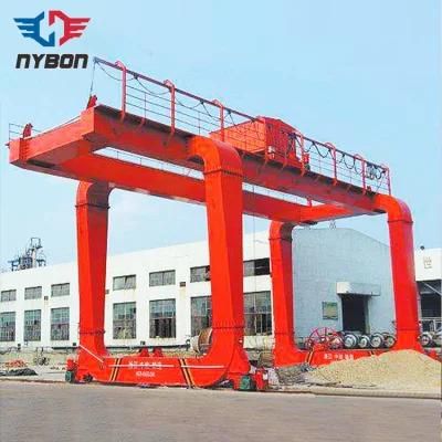 Electric Double Girder Rubber Tire Quayside Container Crane with Cheap Price