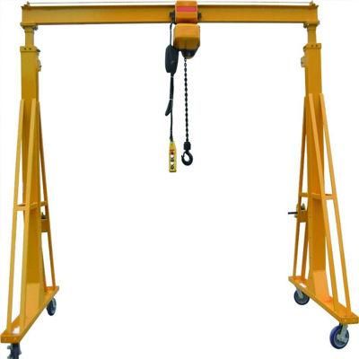 3 Ton 5 Ton Small Portable Mobile Workshop Gantry Crane