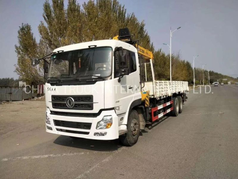 Dongfeng 6X4 Used Truck with Crane