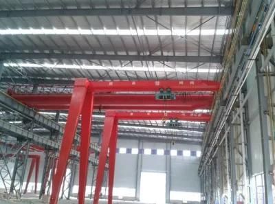 Bmg Model Double Girder/Beam Semi/Half Gantry Crane
