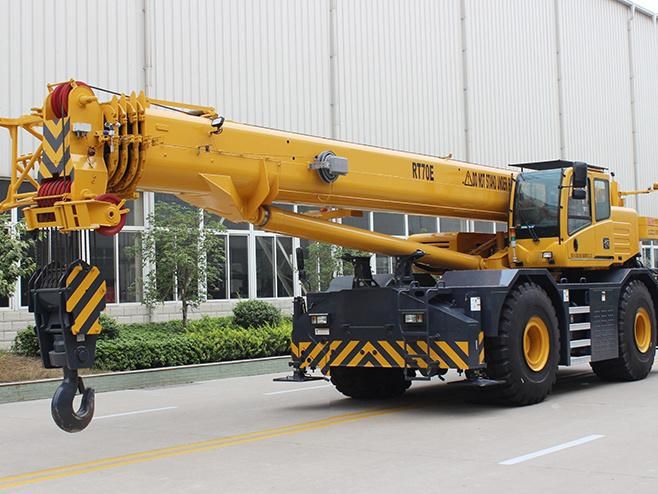 Top Brand 80 Ton Rough Terrain Crane Rt80 for Sale