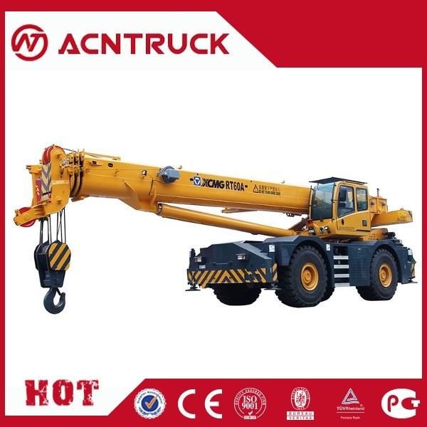 Cheap China Brand Rt50 50ton Rough Terrain Crane