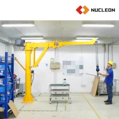Workstation Specialized 300kg Column Mounted Articulating Knuckle Jib Crane