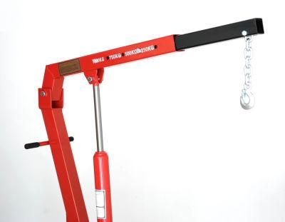 China Factory Car Repair Tools 1 Ton Floding Shop Crane