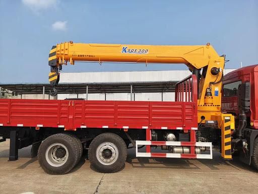 China Factory 33 Ton Truck Mounted Crane with Spare Parts
