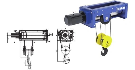 Mobile Gantry Crane Fixed Type Wire Rope Hoist