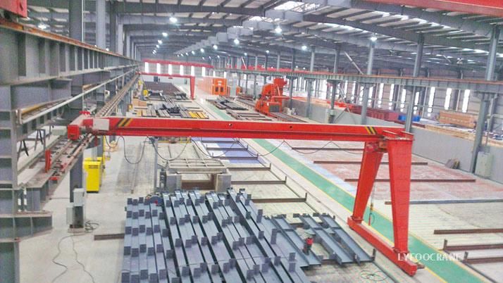 Single Girder (Semi) Gantry Crane (1t, 2t, 3t, 5t, 8t, 10t, 12.5t, 15t, 16t, 20t)