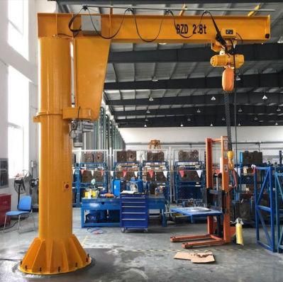 Customized Chain Hoist 360 Degree New Design Standing 2000kg Jib Crane