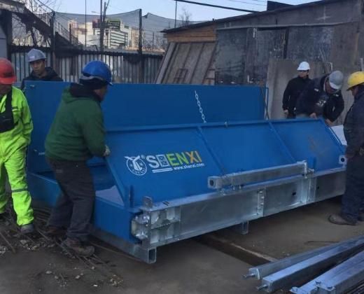 Retractable Crane Loading Platform 5000kg Capacity