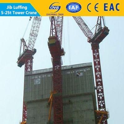 16t D6029 Type Luffing Tower Crane with Good Price