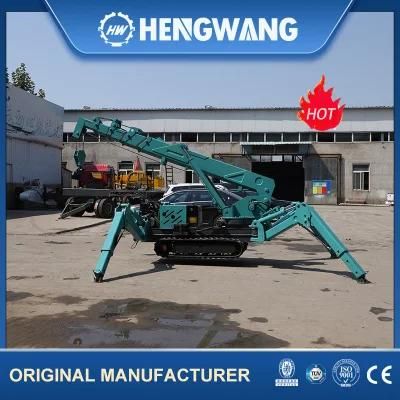 Spider Crane Stable Hydraulic System Easy Lifting