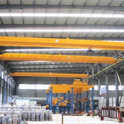 10 Ton Single Girder Overhead Grab Crane with Electric Trovelly