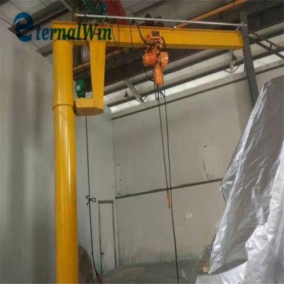 Top Quality Bzd Type Column Swing 360 Degree Jib Crane