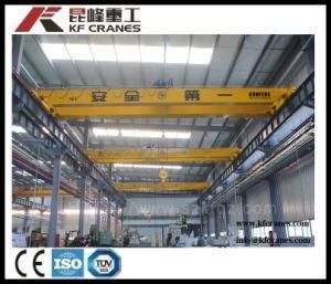 High Quality Electric Double Girder Overhead Crane with Hydraulic Grab Bucket