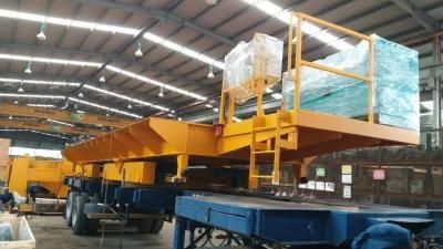 Workshop Transfer Equipment Battery Power Motorized Rail Transfer Flat Car for Mould Movement