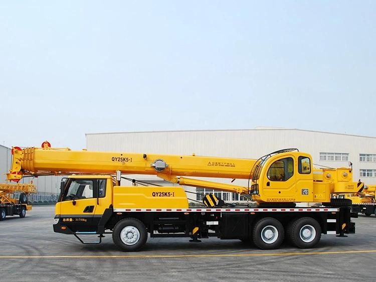 China Brand New 25ton Mobile Crane Qy25K5d Truck Mobile Crane in Uzbekistan