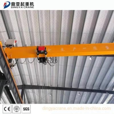 Dingya Factory Electric Single Girder 16 Ton Overhead Crane Eot Type