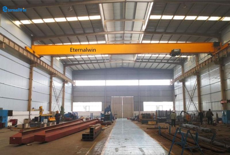 10ton Warehouse Specialized Single Girder Overhead Crane with Electric Chain Hoist