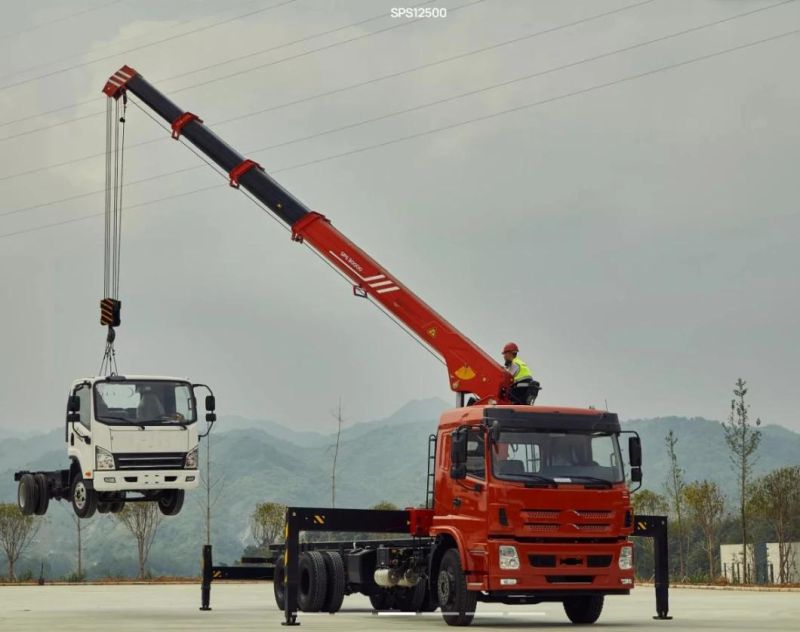 19m Stiff Boom 16 Ton Loader Crane Sps40000