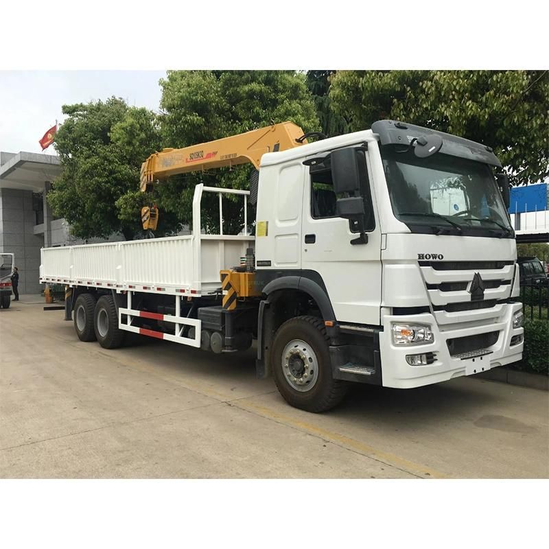 HOWO 10t Knuckle Boom Crane Hydraulic Ladder for Cargo Truck