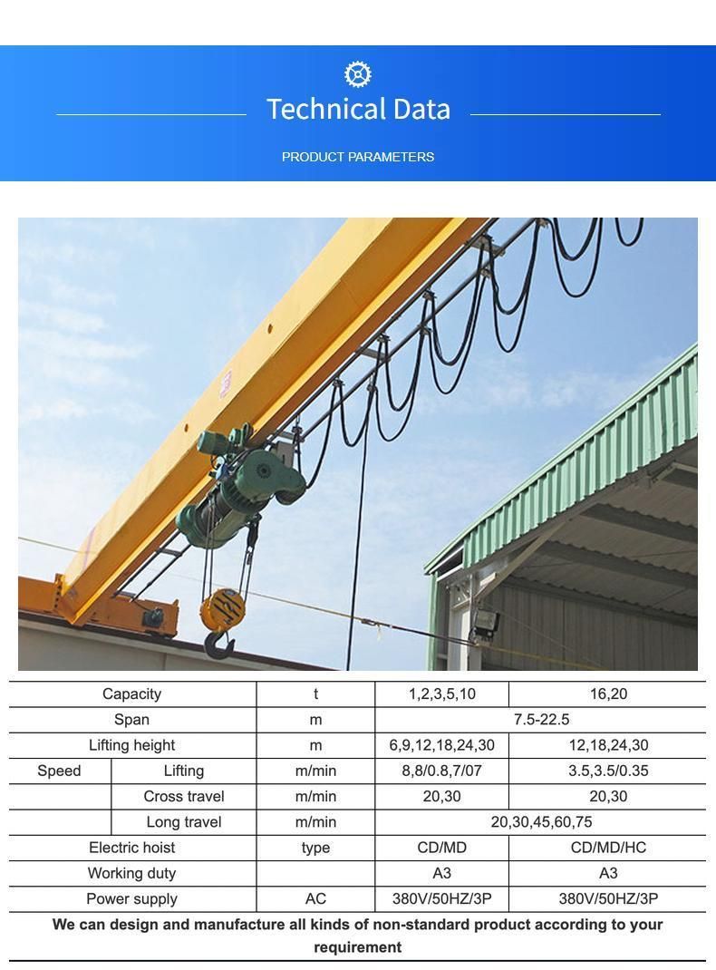 Workshop Using Single Girder Overhead Crane 5ton