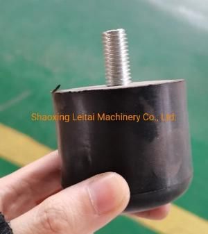 End Carriage Spare Part - 160*160 Buffer Rubber Material for Crane