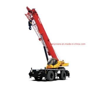 SRC650T SANY Rough-Terran jib boom truck wheel construction hydraulic telescopic boom Mobile Crane 65 Tons Lifting Capacity