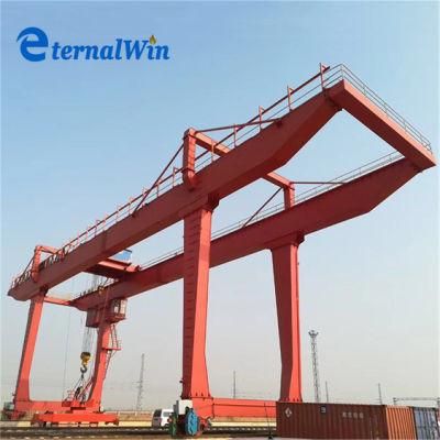 100 Ton High Quality Low Noise Chinese Lift Crane Machine Euro Type Gantry Crane
