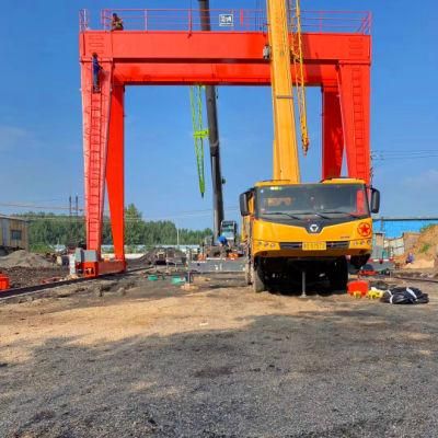 Lifting Equipment Double Girder 40 Ton Gantry Crane with Cabin