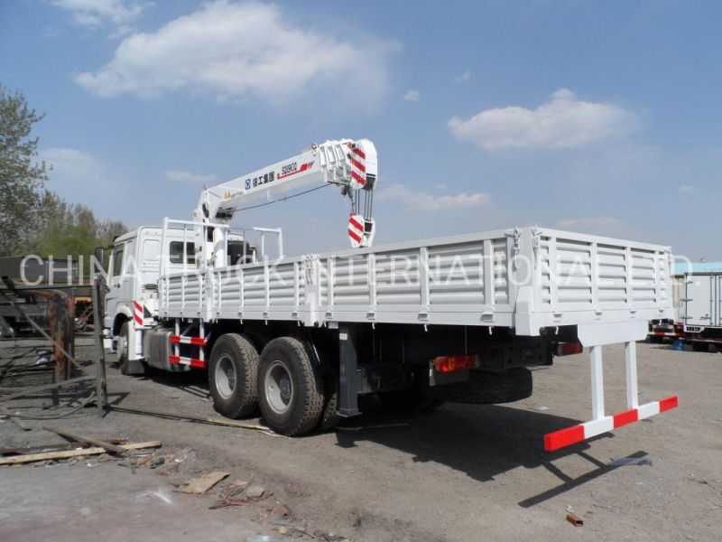 Sinotruk HOWO Truck 6X4 Truck Mounted Crane/Mounted Crane Truck