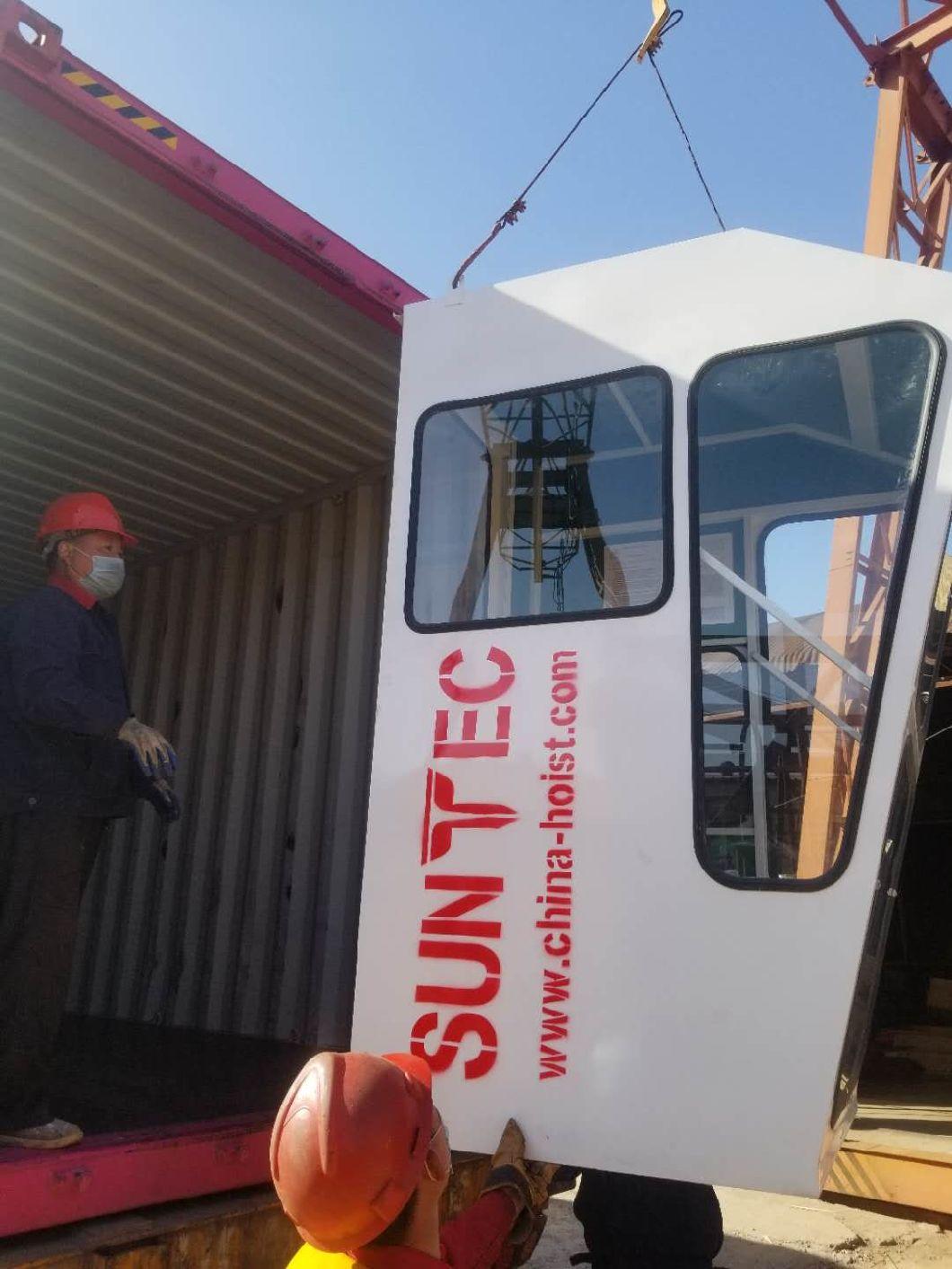 Suntec Self-Supporting Tower Crane Building Construction Crane Qtz80 8 Tons